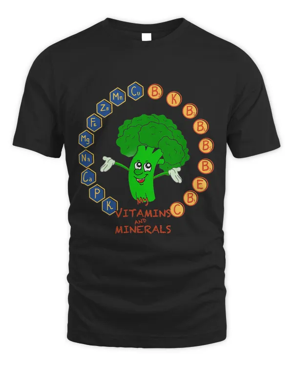 Broccoli Vitamins and Minerals Cute Vegetarians