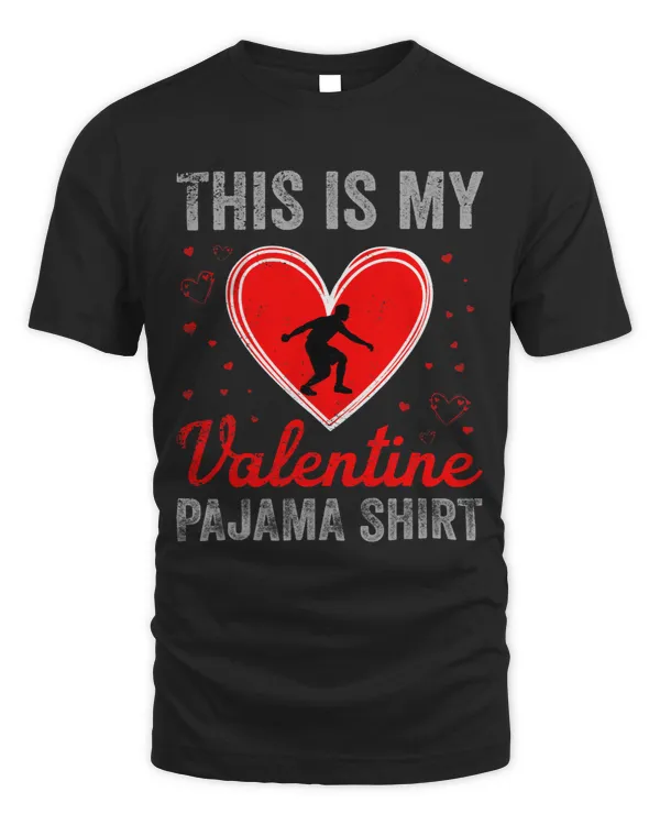 This Is My Valentine Pajama Bocce Ball Valentines Day