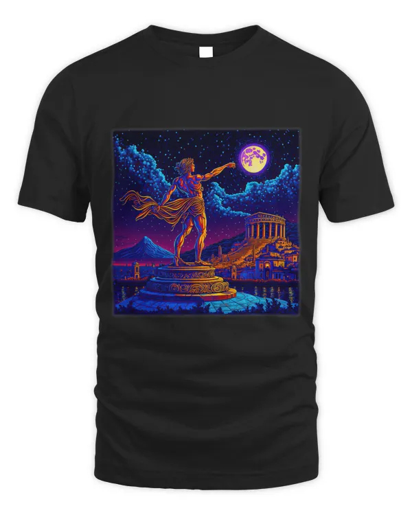Surrealism Starry Night Apollo Greek Mythology