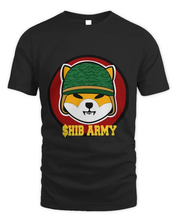 SHIB ARMY Shiba Inu coin T-Shirt T-Shirt