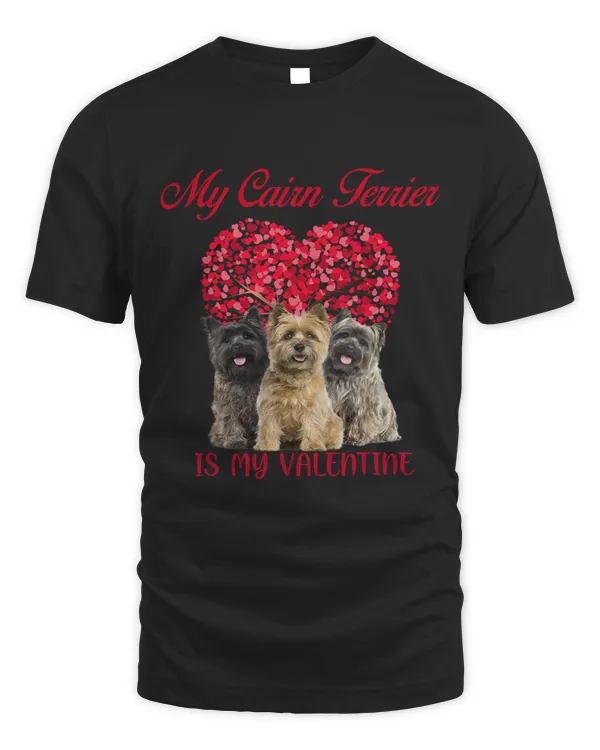My Cairn Terrier Is My Valentine Dog Lover Valentines Day 242