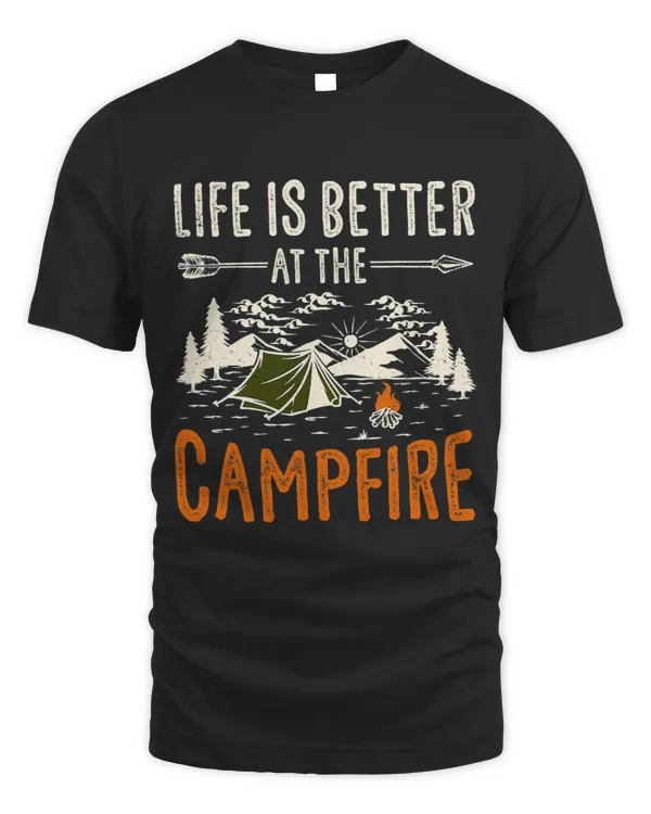 Life is better at the Campfire Glamping Campfire Nature