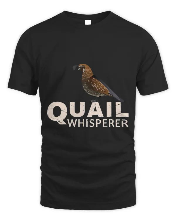 Cute Quail Design For Men Women Kids Quail Bird Whisperer