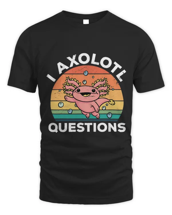 I Axalotl Questions Mexican Salamander Axalotl Kawaii Fish