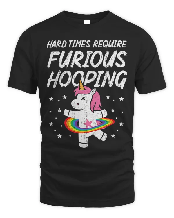 Hard Time Require Serious Hooping Funny Hula Hoop Dancer