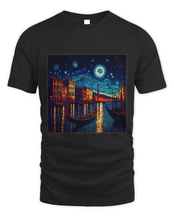 Surrealism Starry Night Grand Canal 1