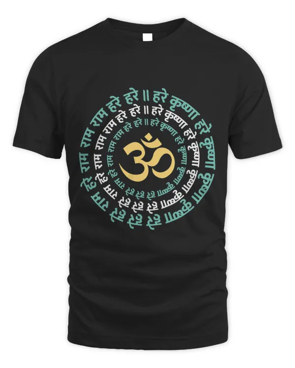 Hare Krishna Aum Om Mantra Symbol Chanting Hinduism