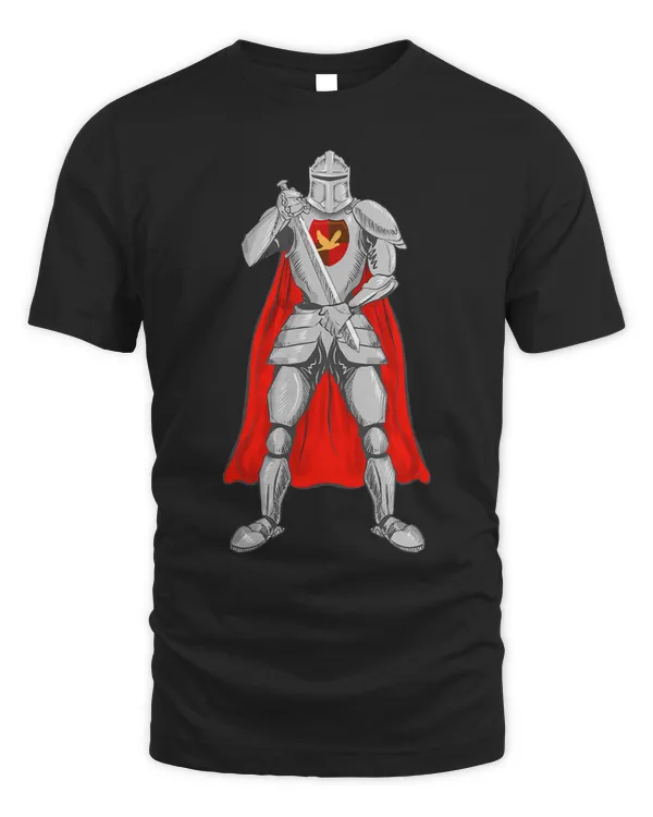 Knight Medieval Costume Funny Halloween Cosplay Lazy Gift