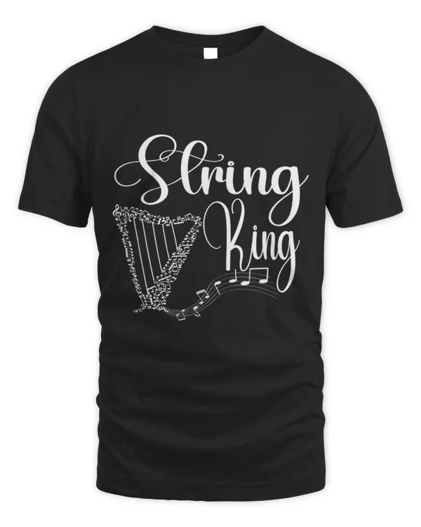 Harpist Harp Lover String King