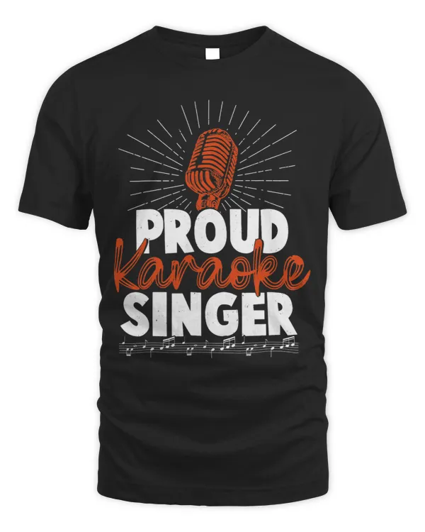 Proud Karaoke Singer Song Singing Party