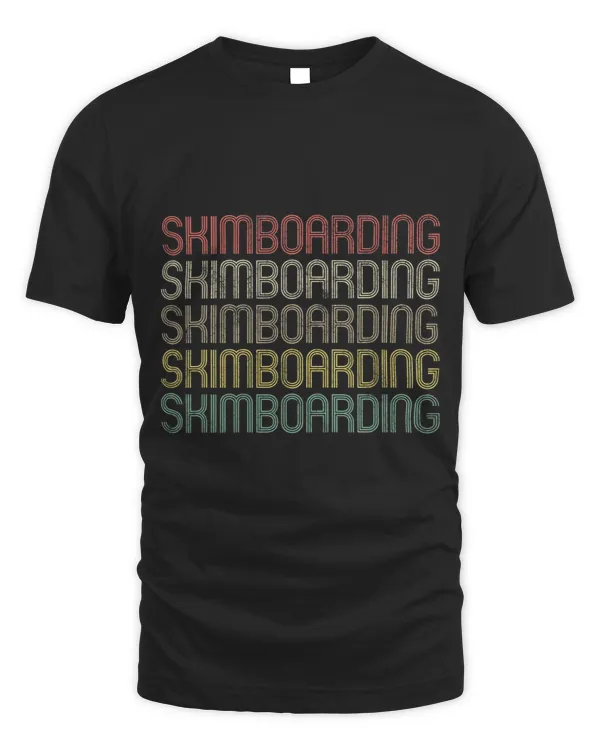 Retro Style Skimboarding