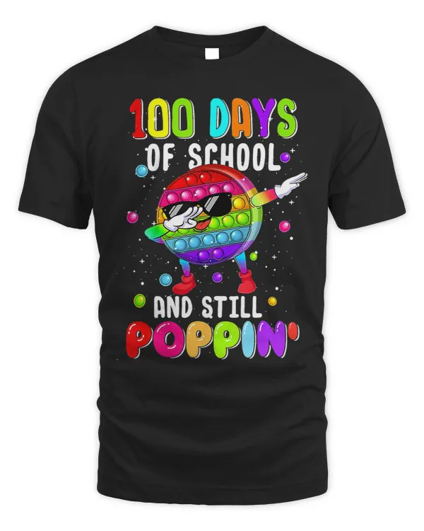 Dabbing Fidget 100 Days Of School Still Poppin Pop it Kids