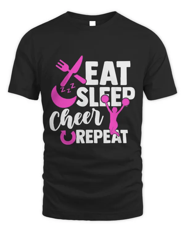 Cheerleader Encourage Jumps Pyramid Chant 23