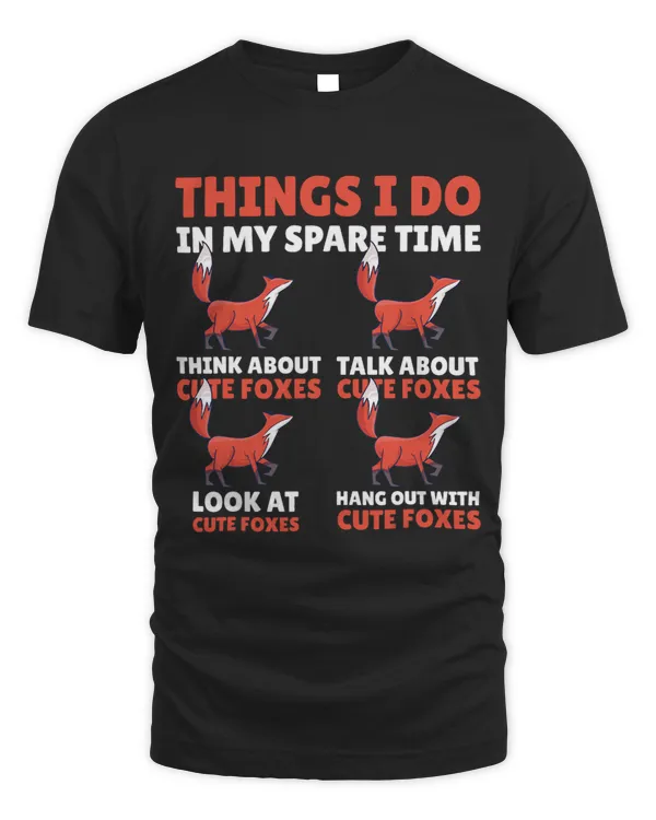 Things I do in my Spare Time with Foxes
