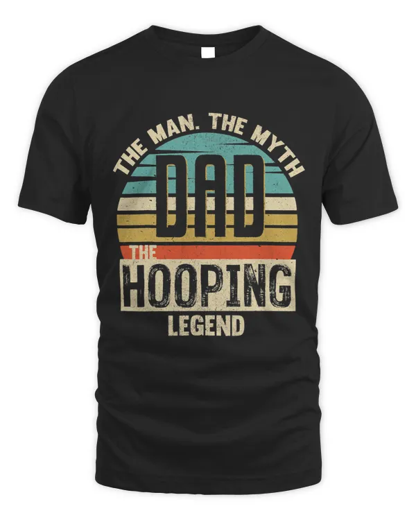 Dad Man Myth Hooping Legend Amazing Fathers Day