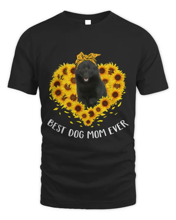 Schipperke Mom Sunflower Dog Mom Women