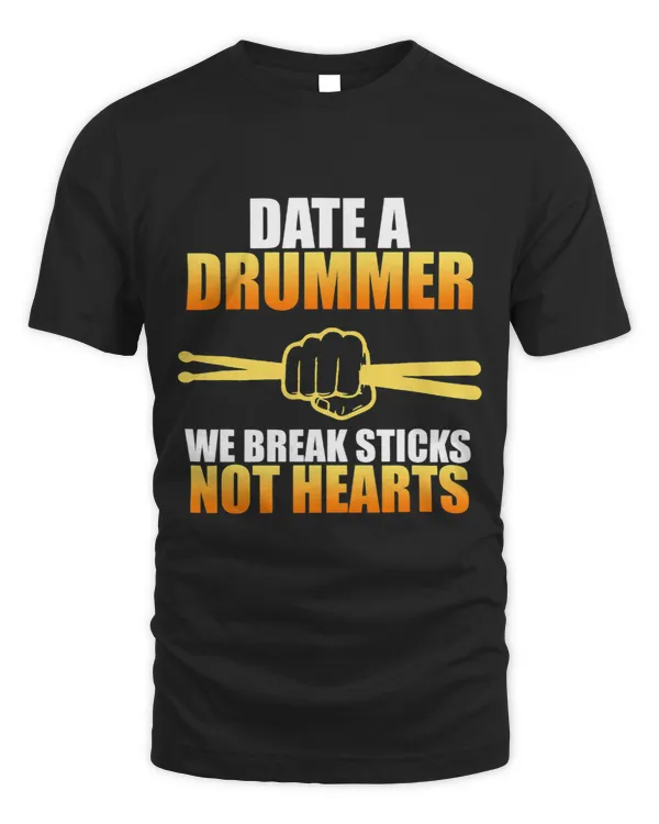 Date A Drummer Drum Player Expert Drumming Lover Graphic
