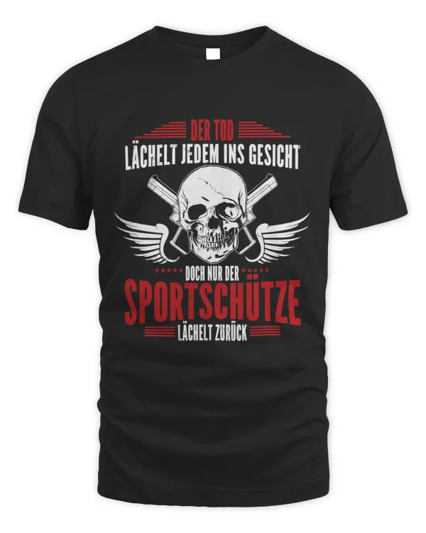 Death Smiling Face Sportschooter Back Shooting