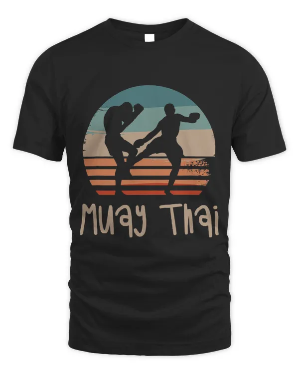 Retro Vintage Classic Muay Thai Boxing Martial Artist 23
