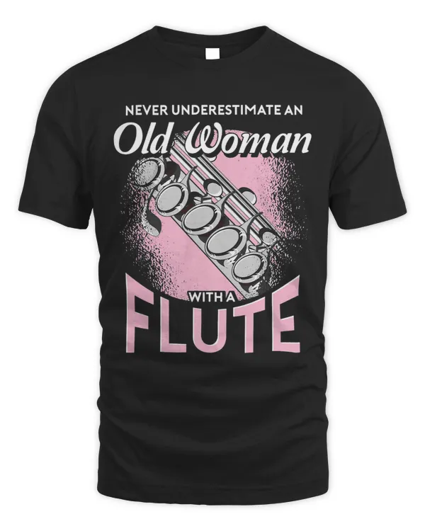 Retired Flute Player Women Flutist Musician Retirement Flute