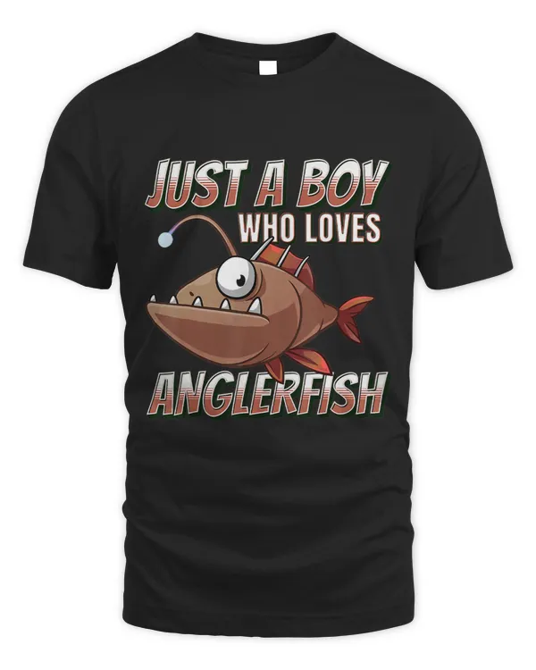 Just A Boy Who Loves Anglerfish Angler Fish Fishing9