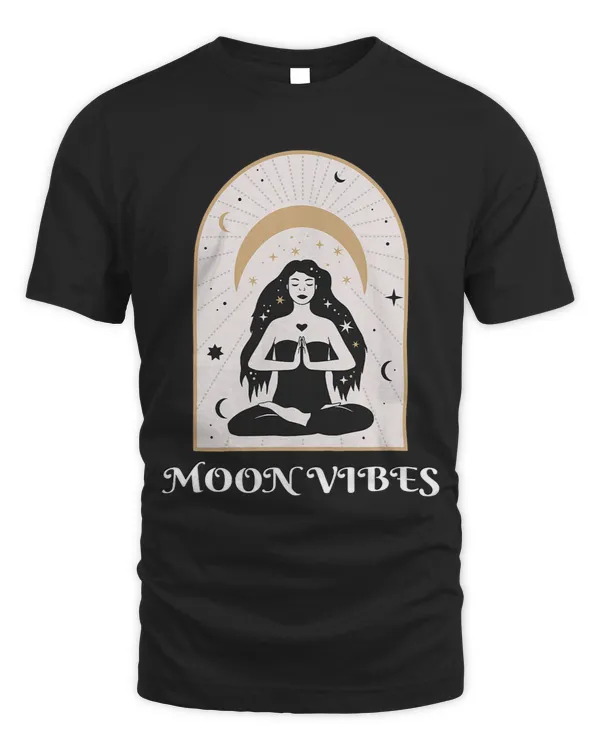 Moon Vibes Celestial Design Esoteric Spiritual Wicca Art