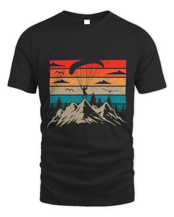 Paragliding American Flag Paraglider Patriotic Paramotor