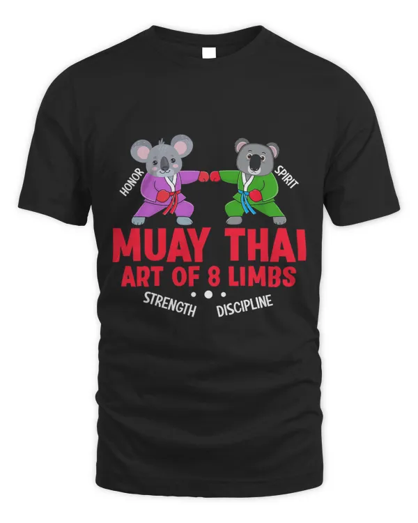Muay Thai Art Of 8 Limbs Honor Spirit Strength Discipline