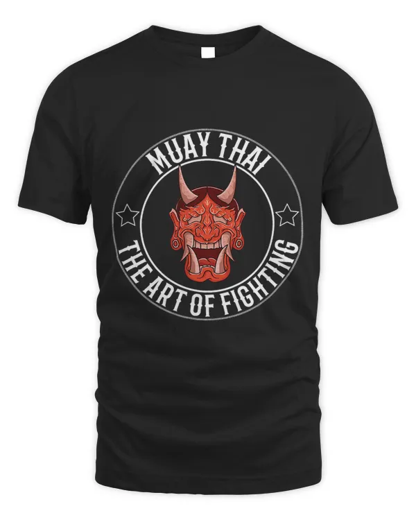 Muay Thai Art Of Fighting Vintage Oni Hannya