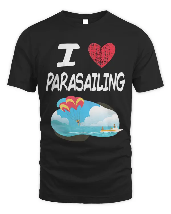 I Love Parasailing A Great Passion or Hobby Gift Idea