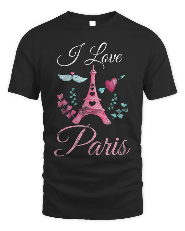I Love Paris Eiffel Tower Paris France Vacation