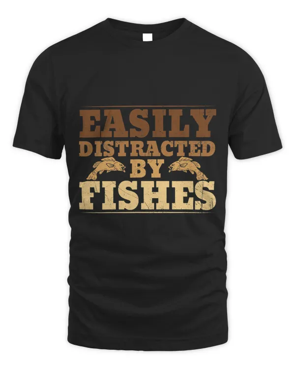 Easily distracted by Fishes Hook Adventure Trout Outdoor Rod