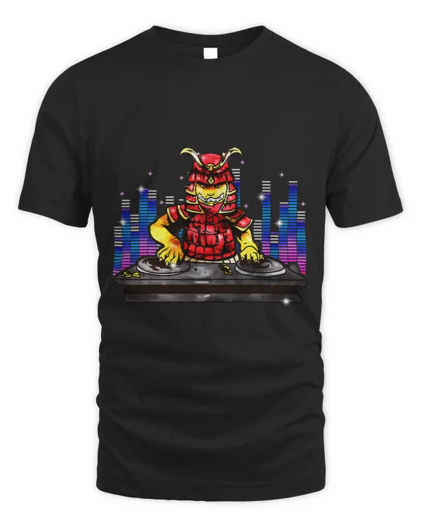 DJ Samurai Shirt Rave DJ Tee Shirts EDM Rave Shirt