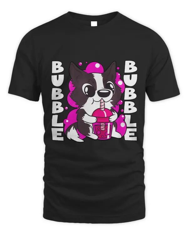 Dog Kawaii Boba Tea Bubble Tea