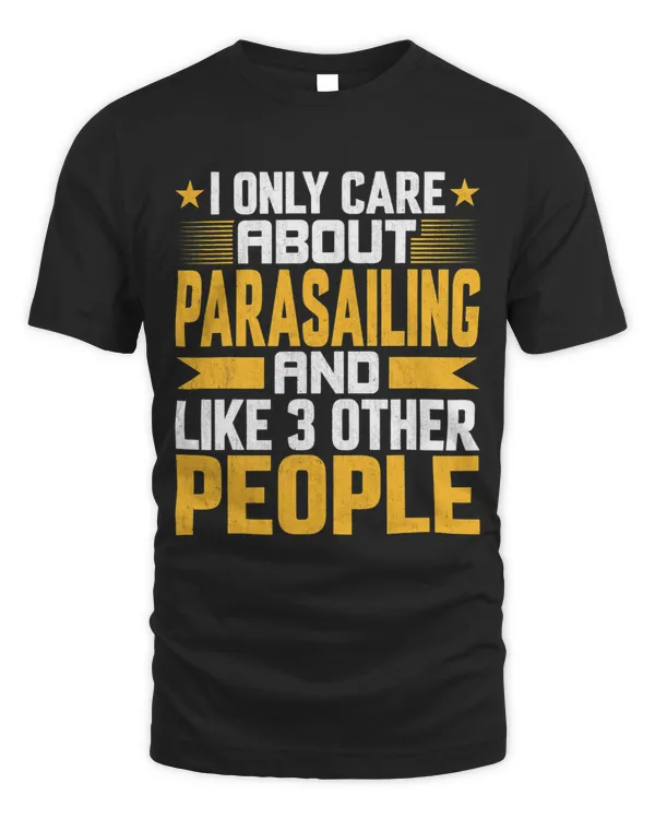 I Only Care About Parasailing and Like Other 3 People