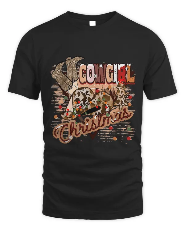 Cowboy Christmas Boots Cowgirl Xmas Western West Gift