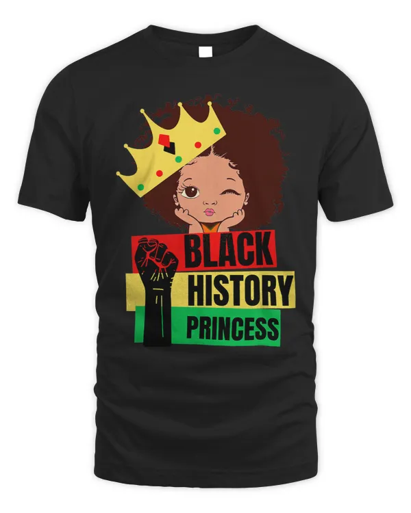 Black History Month Princess Melanin Black Girl Magic Girls