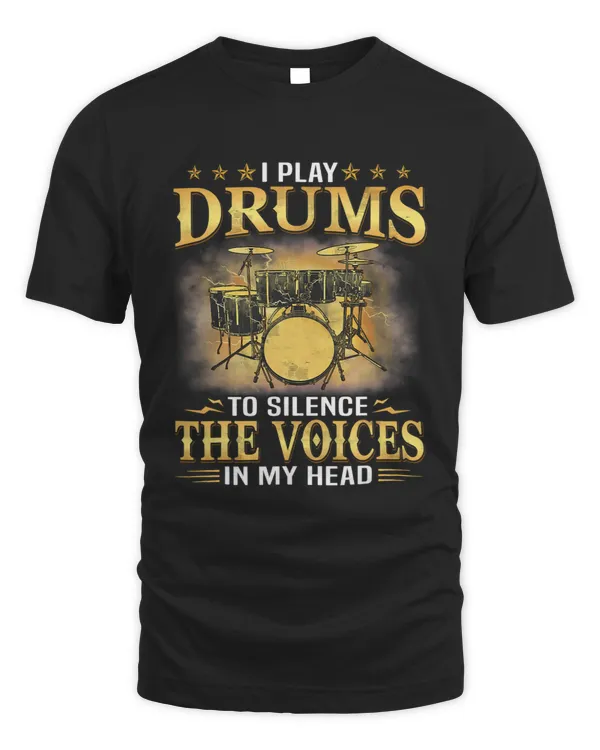 I Play Drums to Silence The Voices In My Head