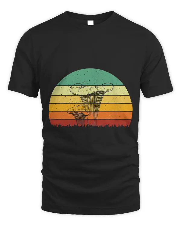 Retro Chanterelle Picker Apparel Mushroom Forager