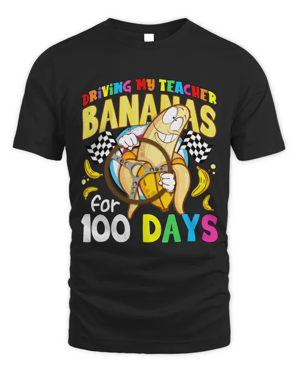 Driving My Teacher Bananas for 100 Days Funny School