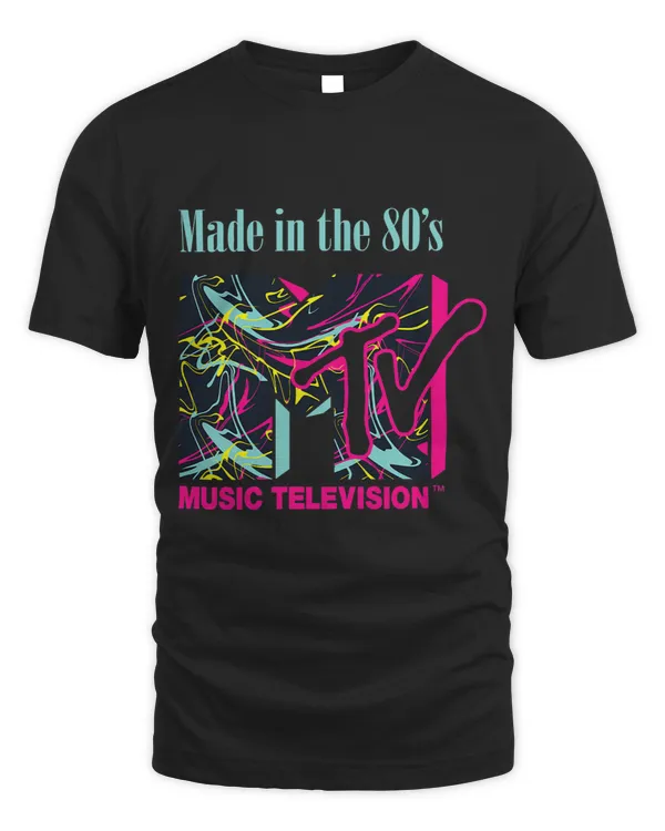 Mademark x MTV The official MTV Logo with abstract funky new Wave Lines