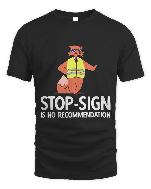 Driving School Instructor Car Stop Sign
