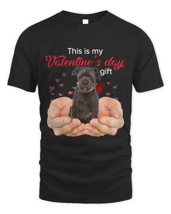 Cute Bouvier Des Flandres This Is My Valentines Day Pajama