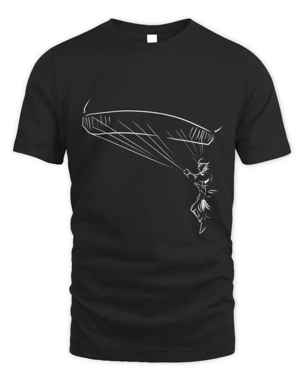 Paragliding parachute sketch 3
