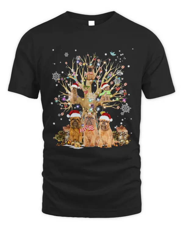 Norfolk Terrier Christmas Tree Lights Xmas Pajama Dog 132