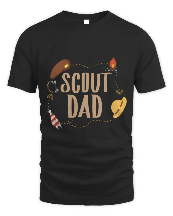 Scout Dad Matching Camping Scout Scouting Dad Adventure 3
