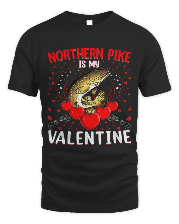 Northern Pike Is My Valentine Heart Northern Pike Valentine