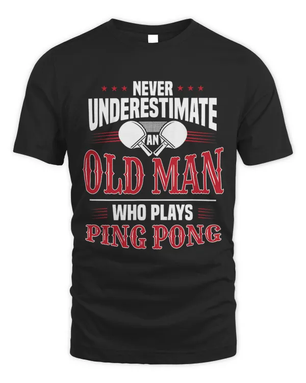Grandpa funny ping pong dad perfect for a ping pong player