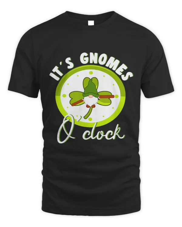 It´s Gnomes O´Clock With Loverleaf Lawn Gnome