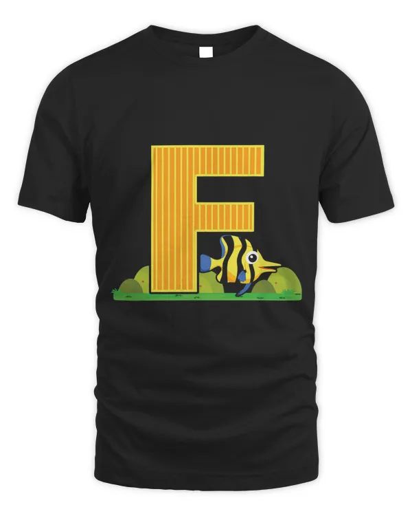 Letter F Fish Alphabet Last Name Consonant Initials Animals